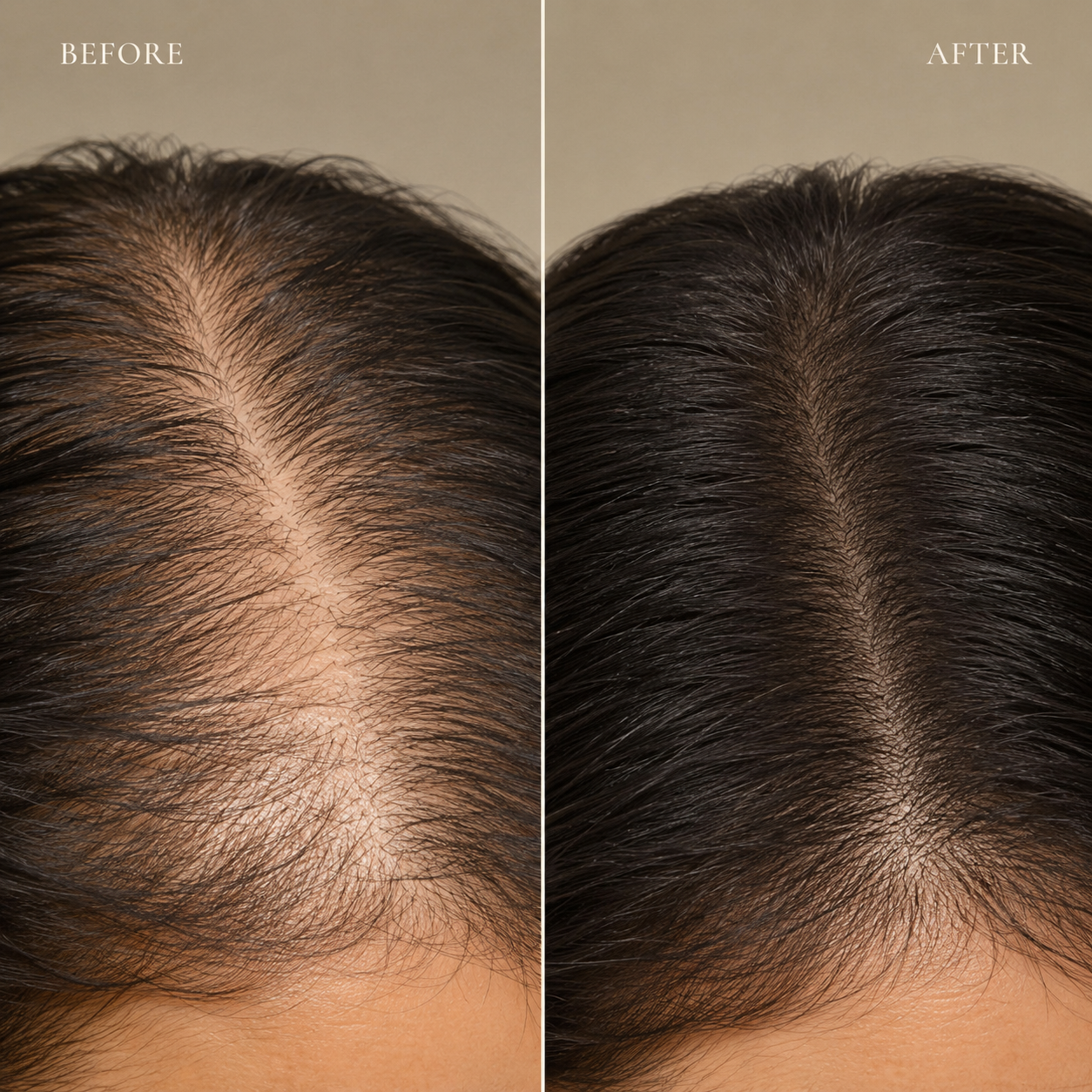 Before and After Results from Using Prima Qualitas Batana Oil